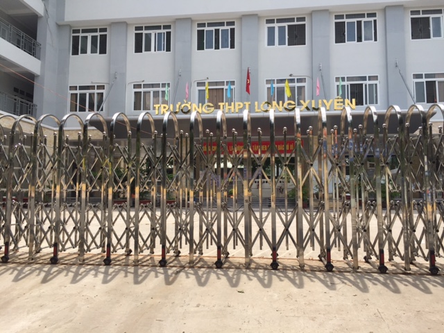 Tân Thành Long thi công công trình tại trường THPT Long Xuyên