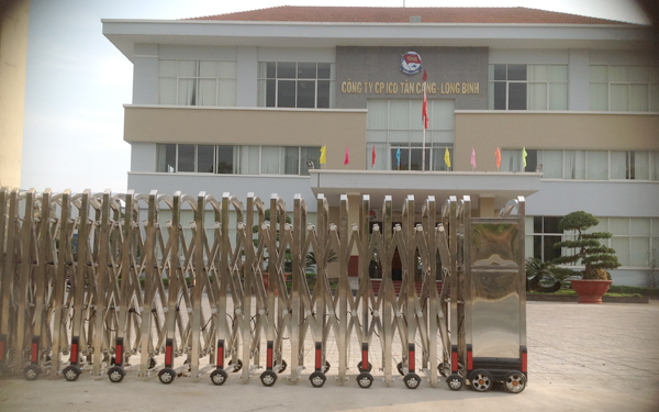Công ty Tân Thành Long thi công công trình cổng xếp tại Tân Cảng Long Bình